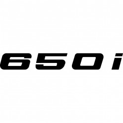 Stickers bmw 650i
