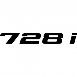 Stickers bmw 728i