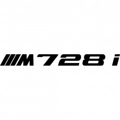 Stickers bmw 728i