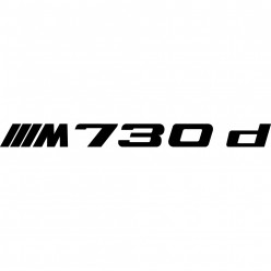 Stickers bmw 730d