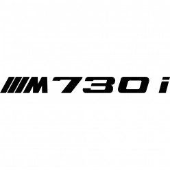 Stickers bmw 730i