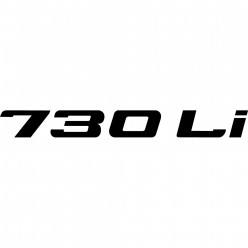 Stickers bmw 730li