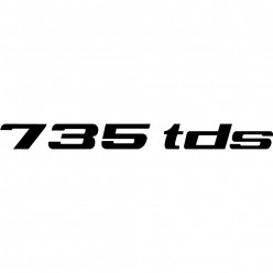Stickers bmw 735tds