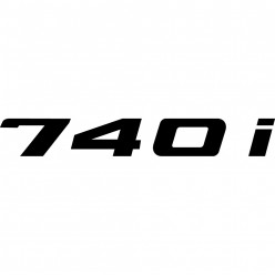 Stickers bmw 740i