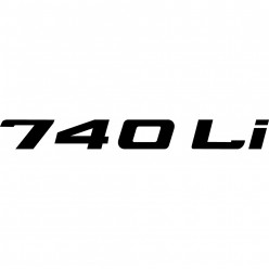 Stickers bmw 740li