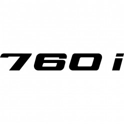 Stickers bmw 760i