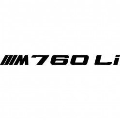 Stickers bmw 760li