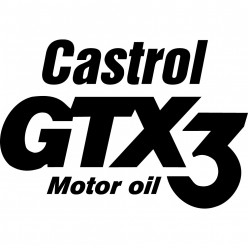 Stickers castrol gtx3