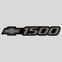 Stickers chevrolet silverado 1500