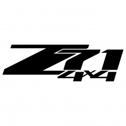 Stickers chevrolet silverado z71 4x4