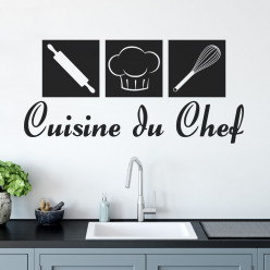 Stickers citation Cuisine du chef