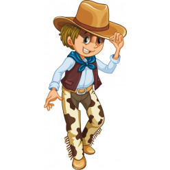 Stickers cowboy