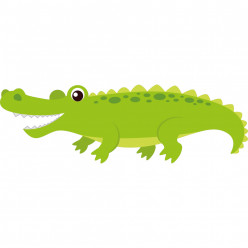 Stickers crocodile