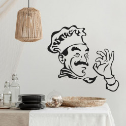 Stickers cuisine chef