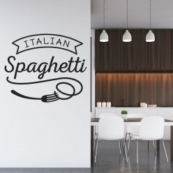 Stickers cuisine spaghetti