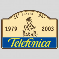 Stickers dakar 2003