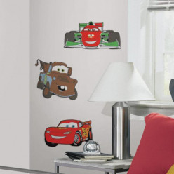 Stickers DISNEY CARS 2 Relief 3D Mousse 