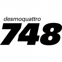 Stickers ducati desmoquattro 748