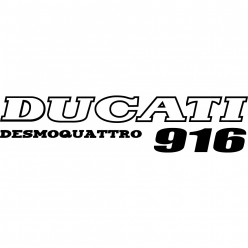 Stickers ducati desmoquattro 916