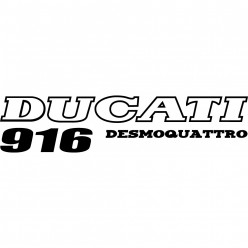 Stickers ducati desmoquattro 916