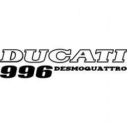 Stickers ducati desmoquattro 996