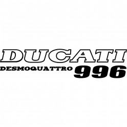 Stickers ducati desmoquattro 996