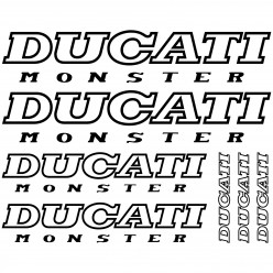 Stickers Ducati monster