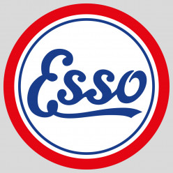 Stickers esso antique