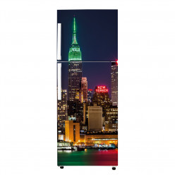 Stickers Frigo - Empire state building nuit