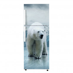 Stickers Frigo - Ours blanc