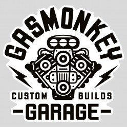 Stickers gas monkey garage