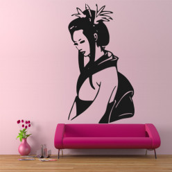 Stickers Geisha