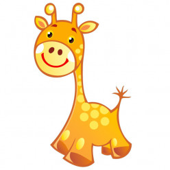 Stickers Girafe