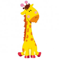 Stickers Girafe