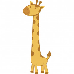 Stickers girafe