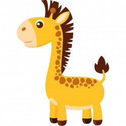 Stickers girafe