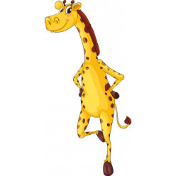 Stickers girafe