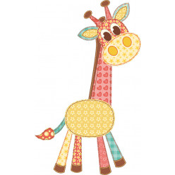 Stickers girafe