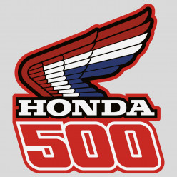 Stickers honda 500 aile vintage