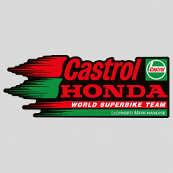 Stickers honda Castrol