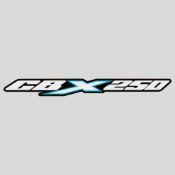 Stickers honda cbx 250