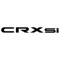 Stickers honda crx si