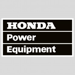 Stickers honda power equipment