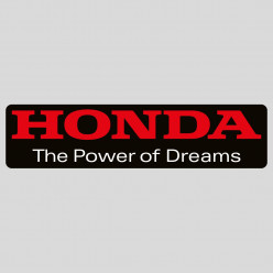 Stickers honda the power of dreams