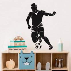 Stickers joueur de foot