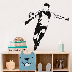 Stickers joueur de foot