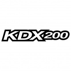 Stickers kawasaki kdx200