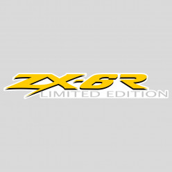 Stickers kawasaki zx-6r limited edtion