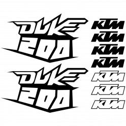 Stickers Ktm 200 duke