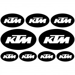 Stickers Ktm Ovale